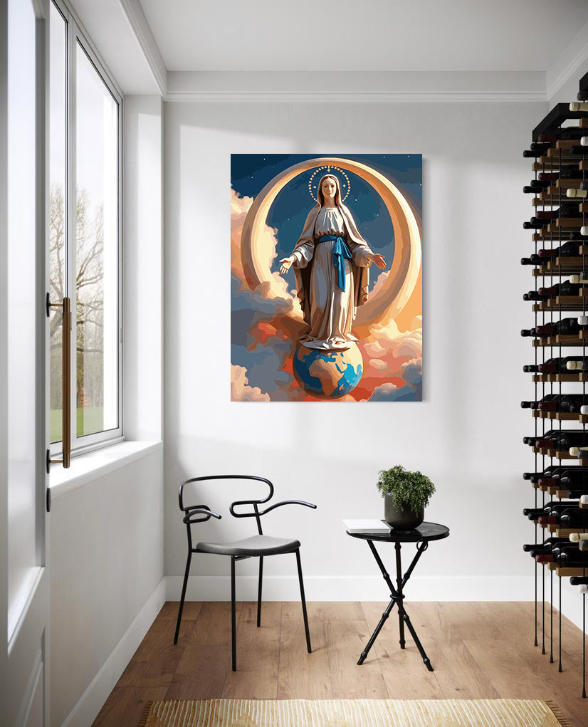 Pictura pe Numere – Fecioara Maria 6343