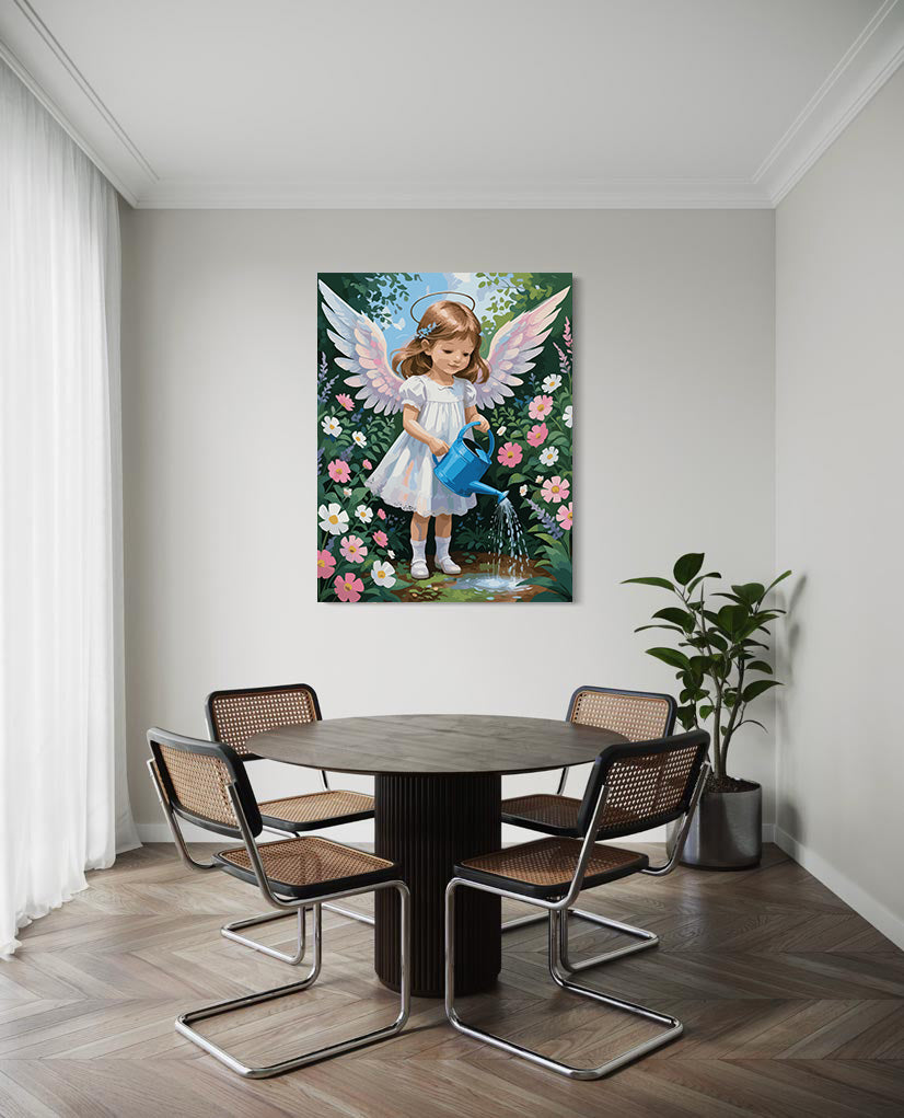Pictura pe Numere – ingerasul in Gradina 6349