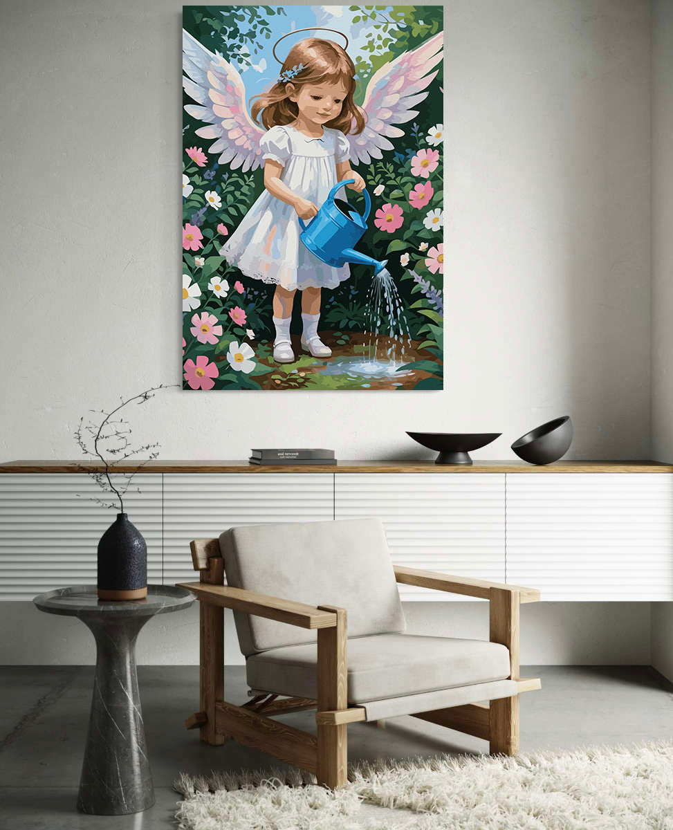 Pictura pe Numere – ingerasul in Gradina 6349