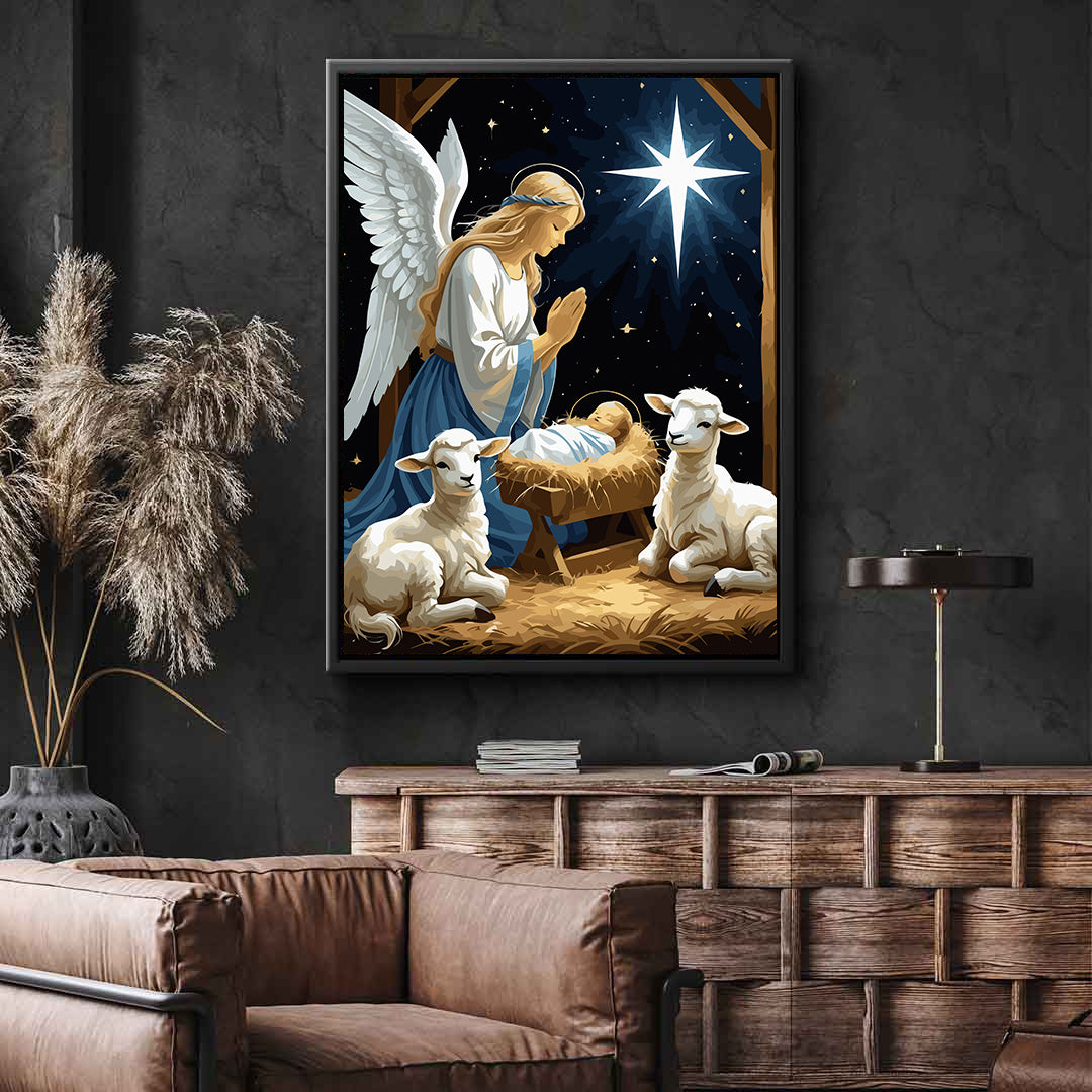 Pictura pe Numere – Nasterea Domnului 6352