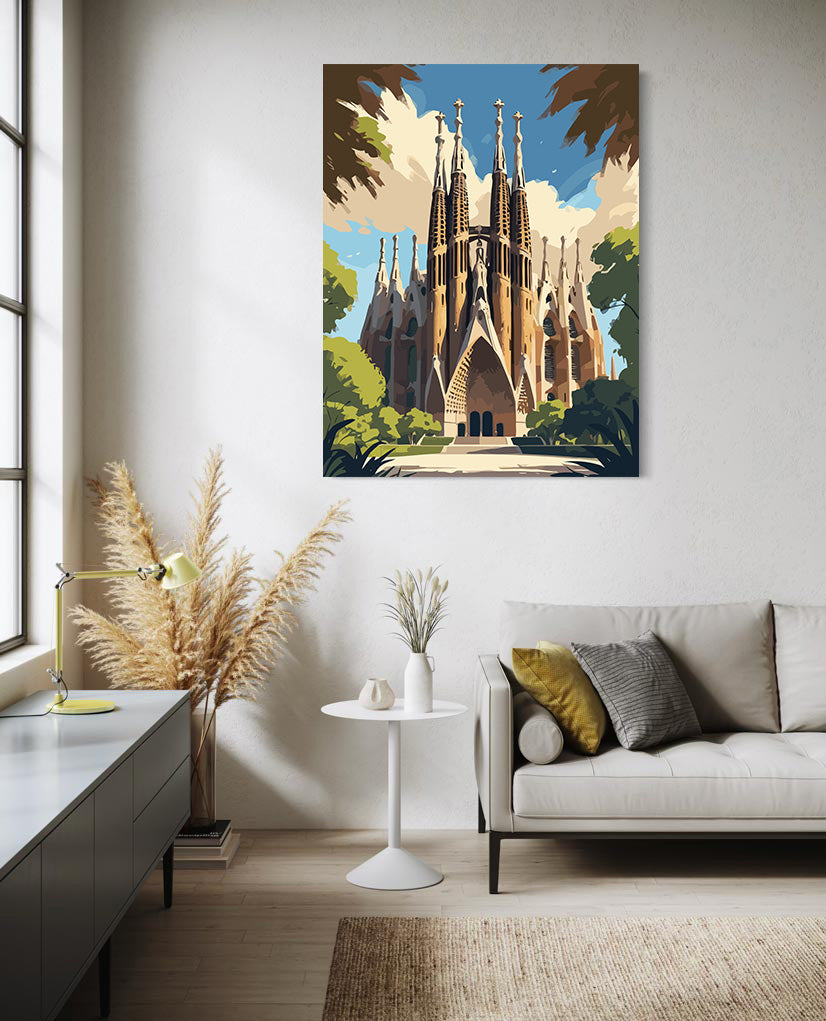 Pictura pe Numere – Sagrada Familia 6364