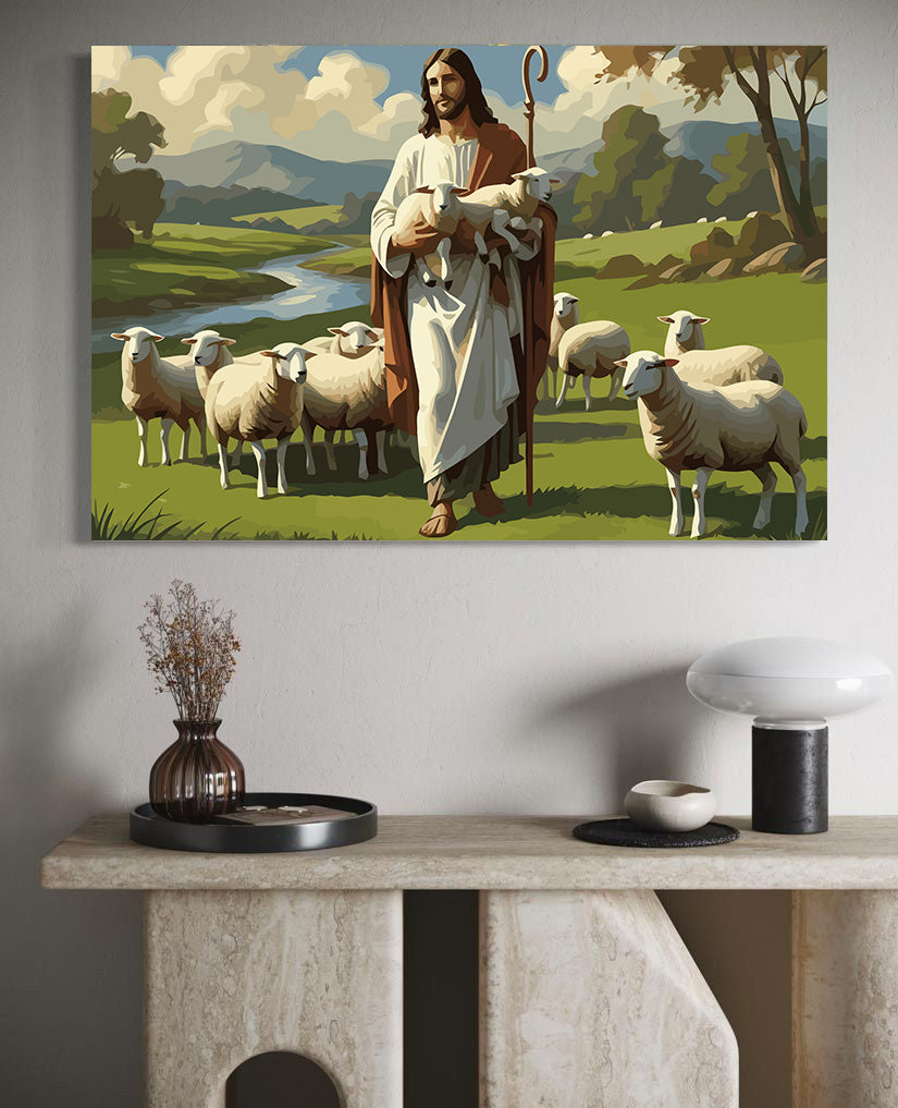 Pictura pe Numere – Bunul Pastor 6366