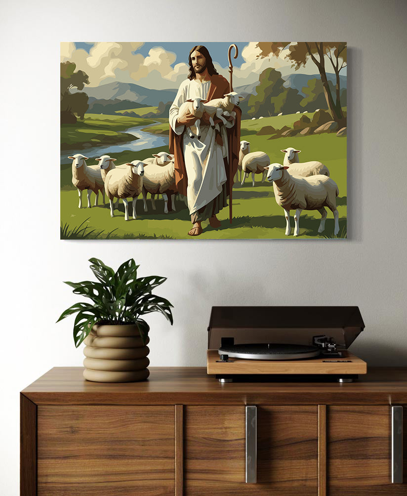 Pictura pe Numere – Bunul Pastor 6366