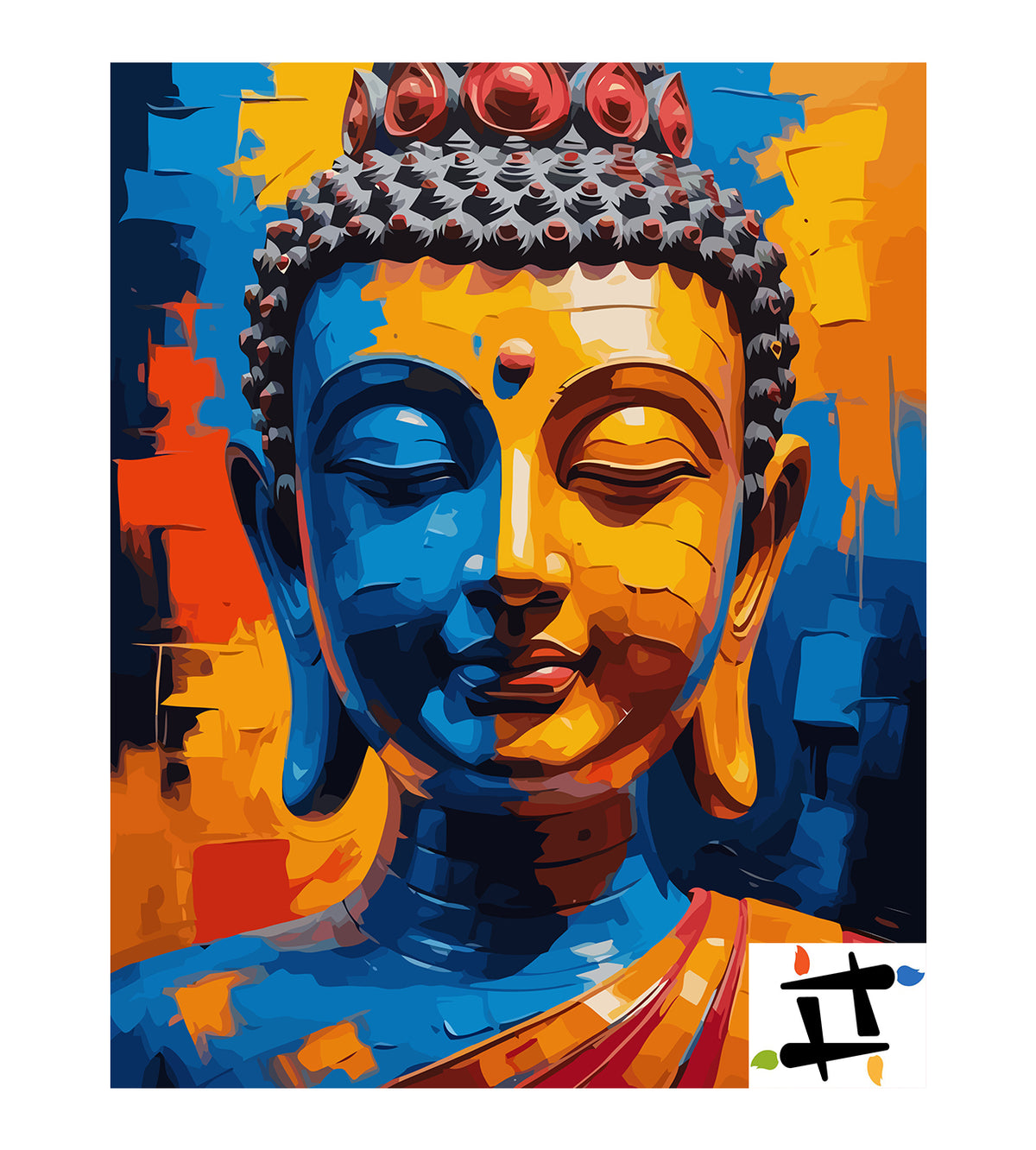 Pictura pe Numere – Gautama Buddha 6367