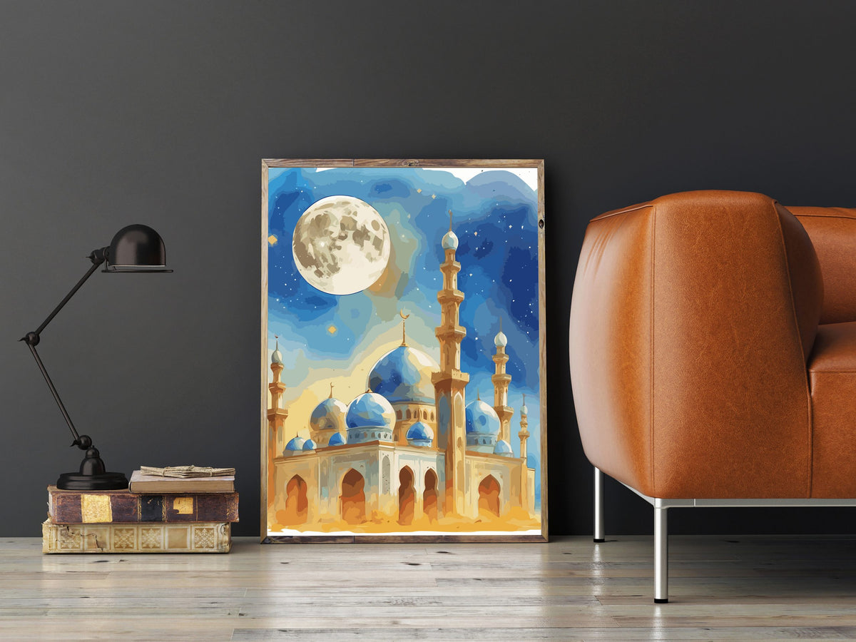 Pictura pe Numere – Moschee Sub Luna Plina 6372