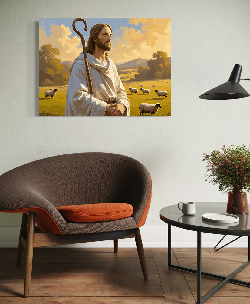 Pictura pe Numere – Pastorul Cel Bun 6381