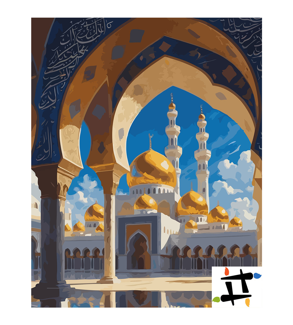 Pictura pe Numere – Moscheea Sheikh Zayed 6382
