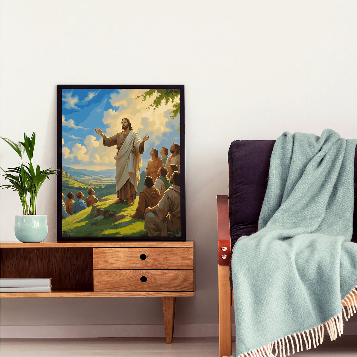 Pictura pe Numere – Predica De Pe Munte 6387