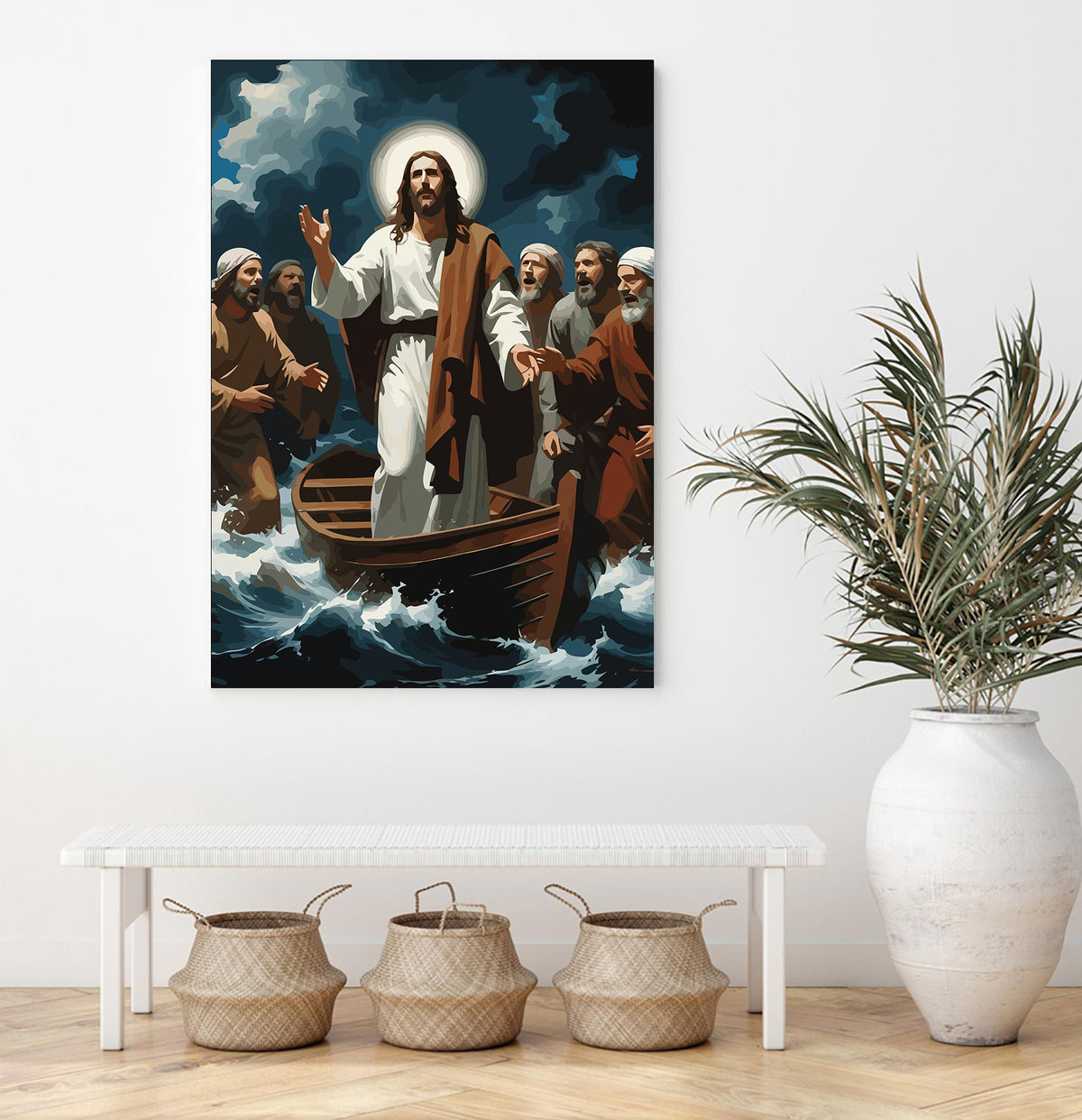 Pictura pe Numere – Puterea Divina Asupra Naturii 6390
