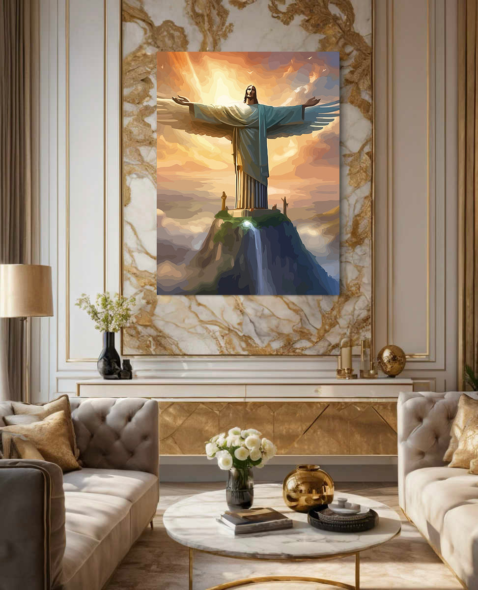 Pictura pe Numere – Cristo Redentor 6391
