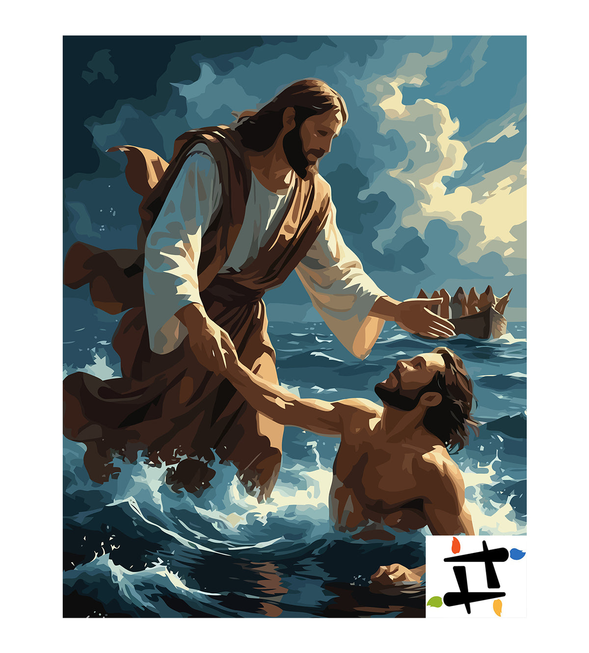 Pictura pe Numere – Puterea Credintei 6399