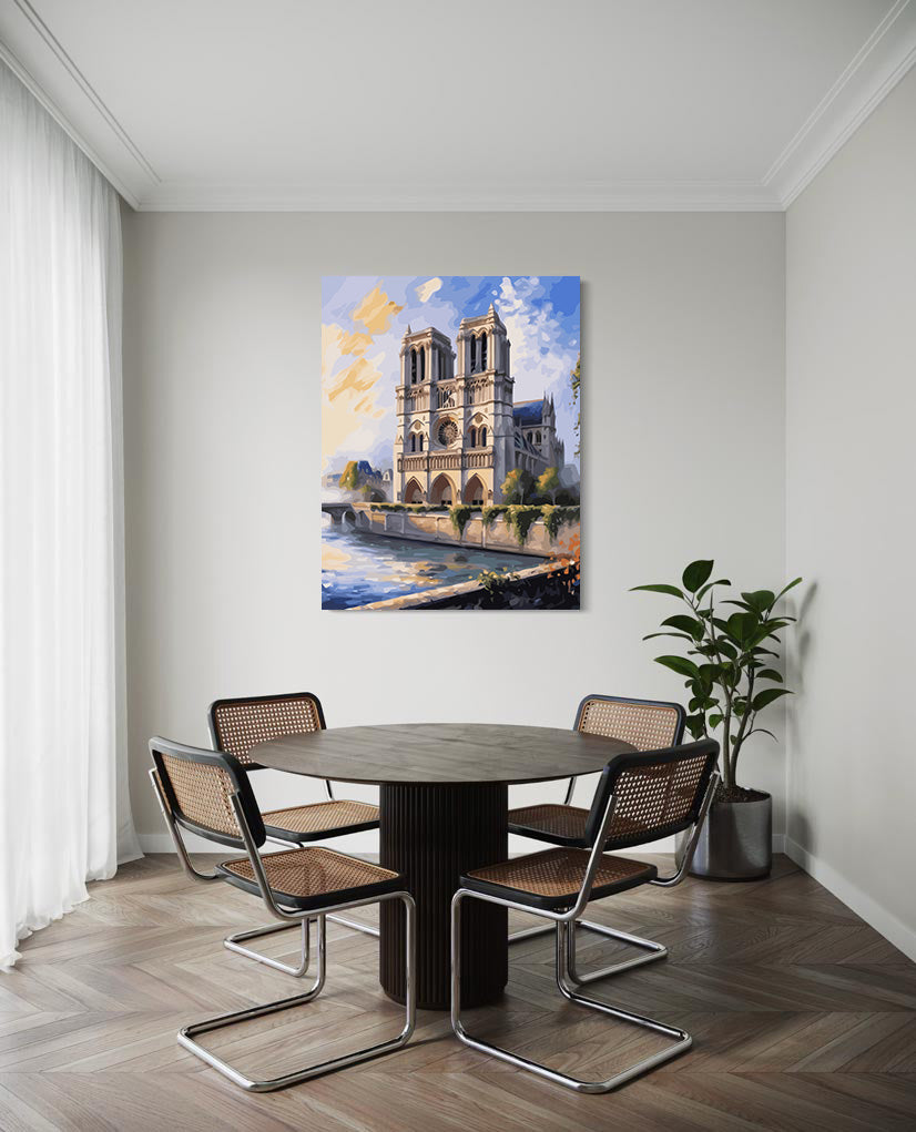 Pictura pe Numere – Catedrala Notre Dame 6400