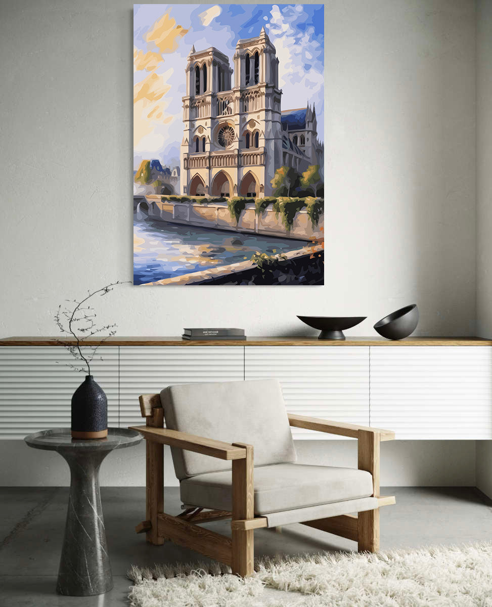 Pictura pe Numere – Catedrala Notre Dame 6400