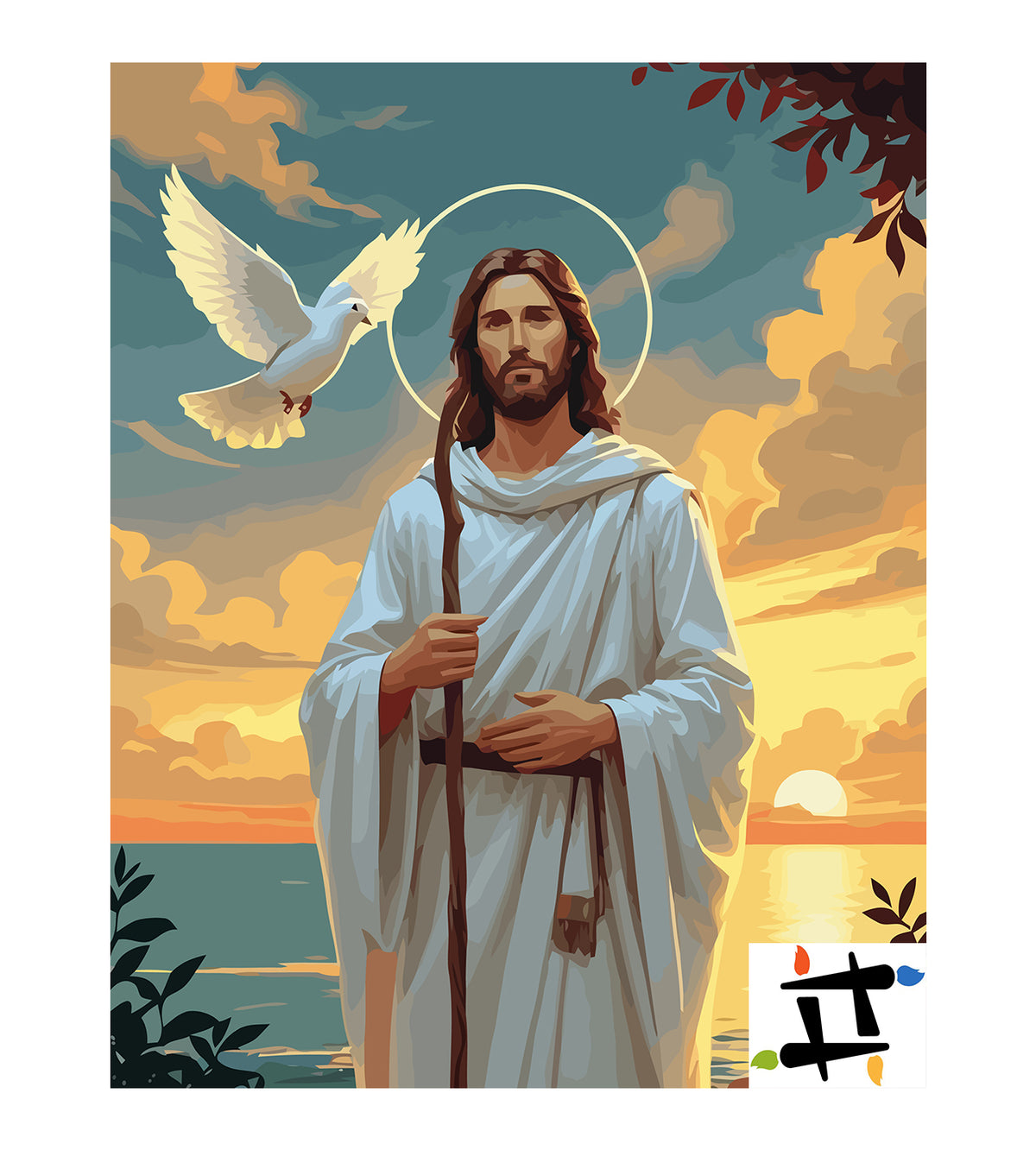 Pictura pe Numere – Pastorul Cel Bun 6416