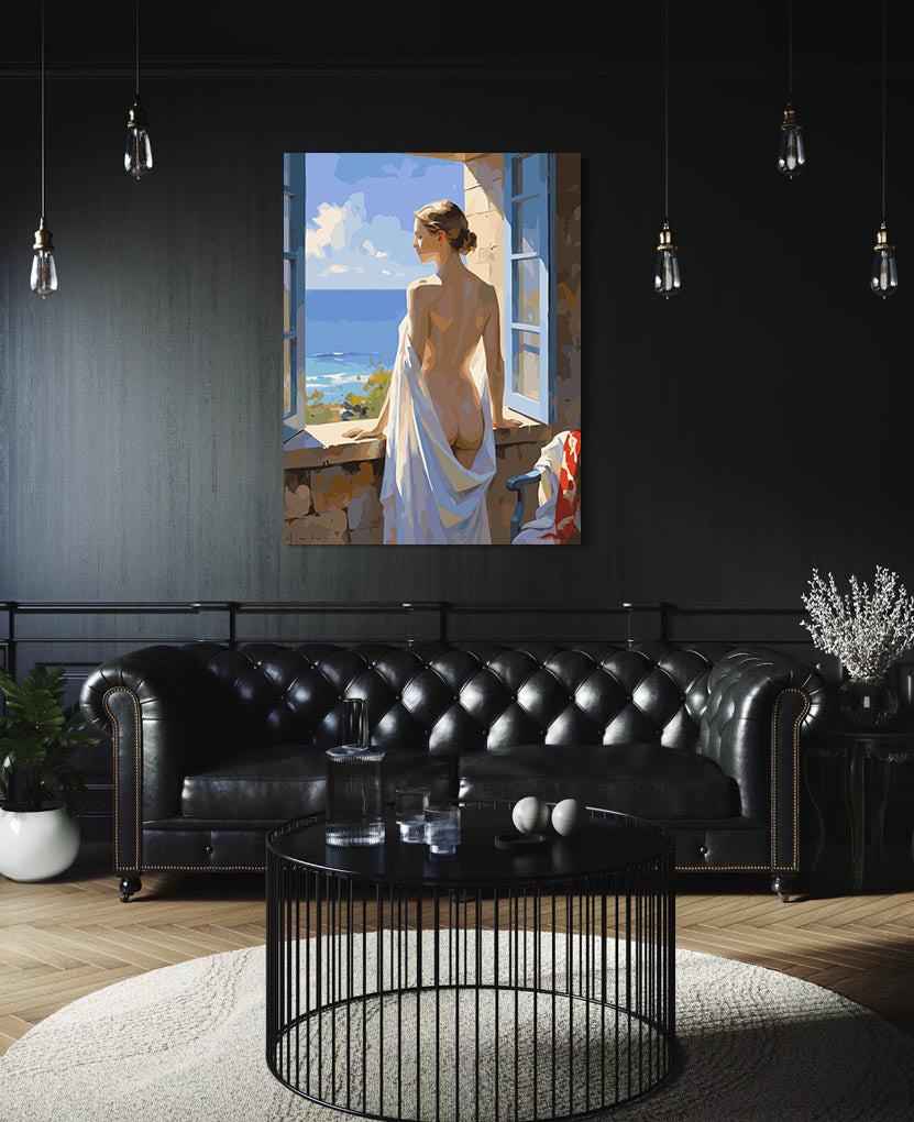 Pictura pe Numere – Femeie Enigmatica 6439