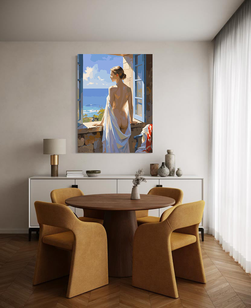 Pictura pe Numere – Femeie Enigmatica 6439