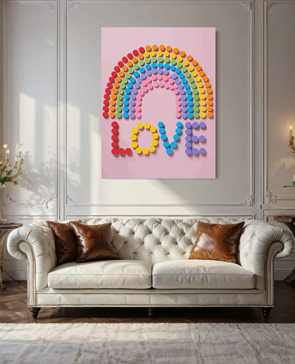 Pictura pe Numere – Love 6446