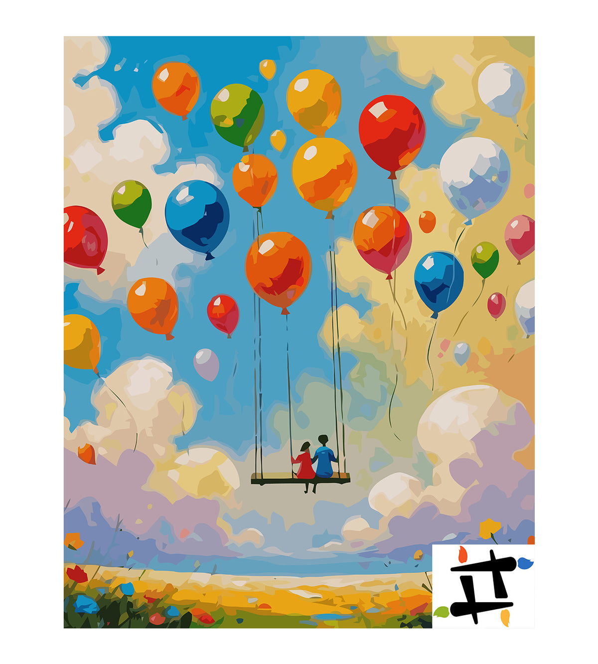 Pictura pe Numere – Love Is In The Air 6450