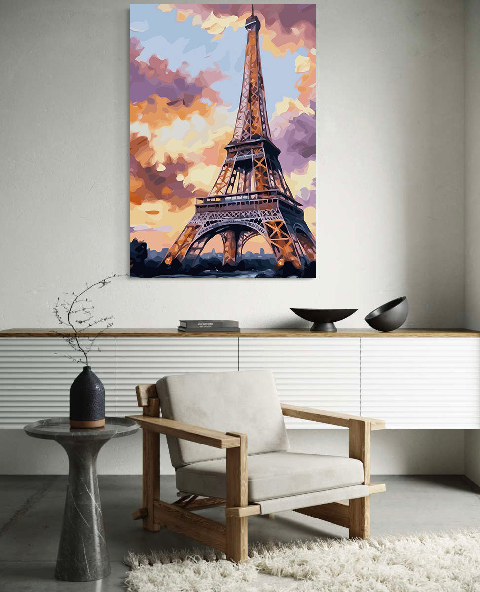 Pictura pe Numere – Turnul Eiffel 6454