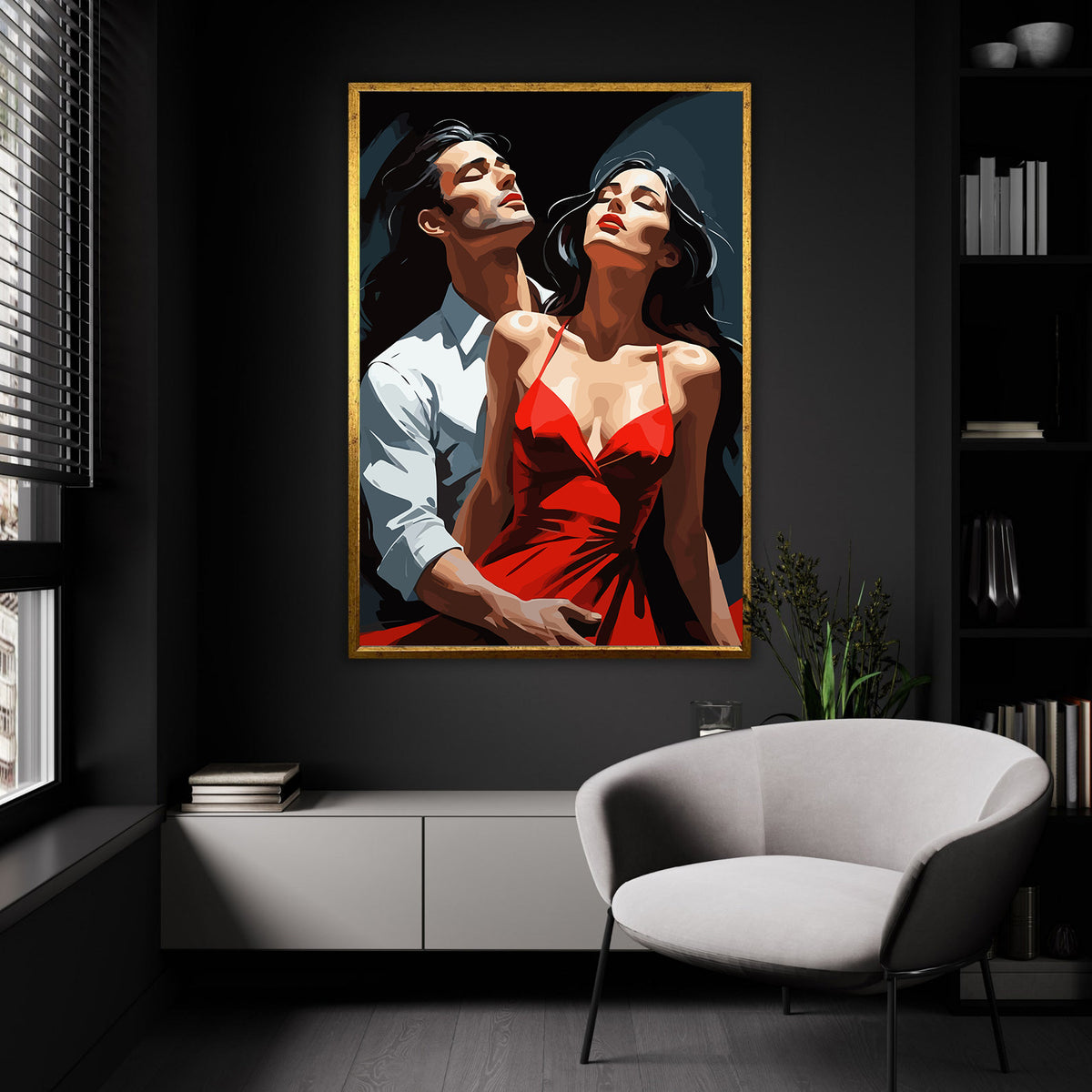 Pictura pe Numere – Cuplu Sensual 6457