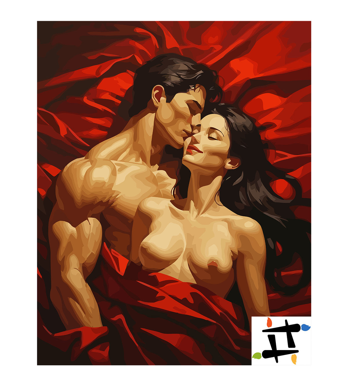 Pictura pe Numere – Cuplu Sensual 6460