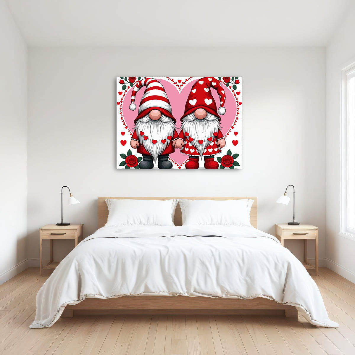 Pictura pe Numere – Gnome In Love 6462