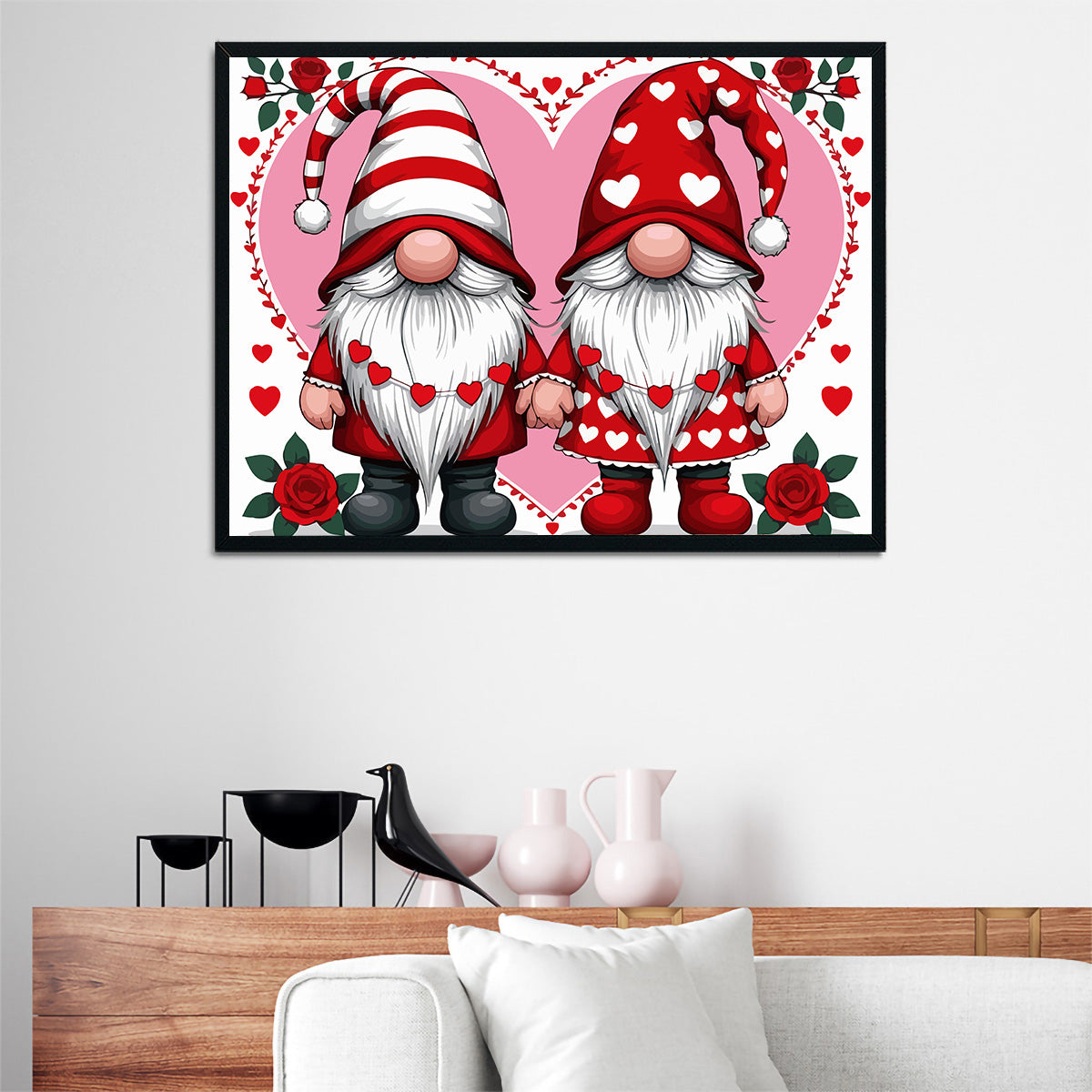 Pictura pe Numere – Gnome In Love 6462
