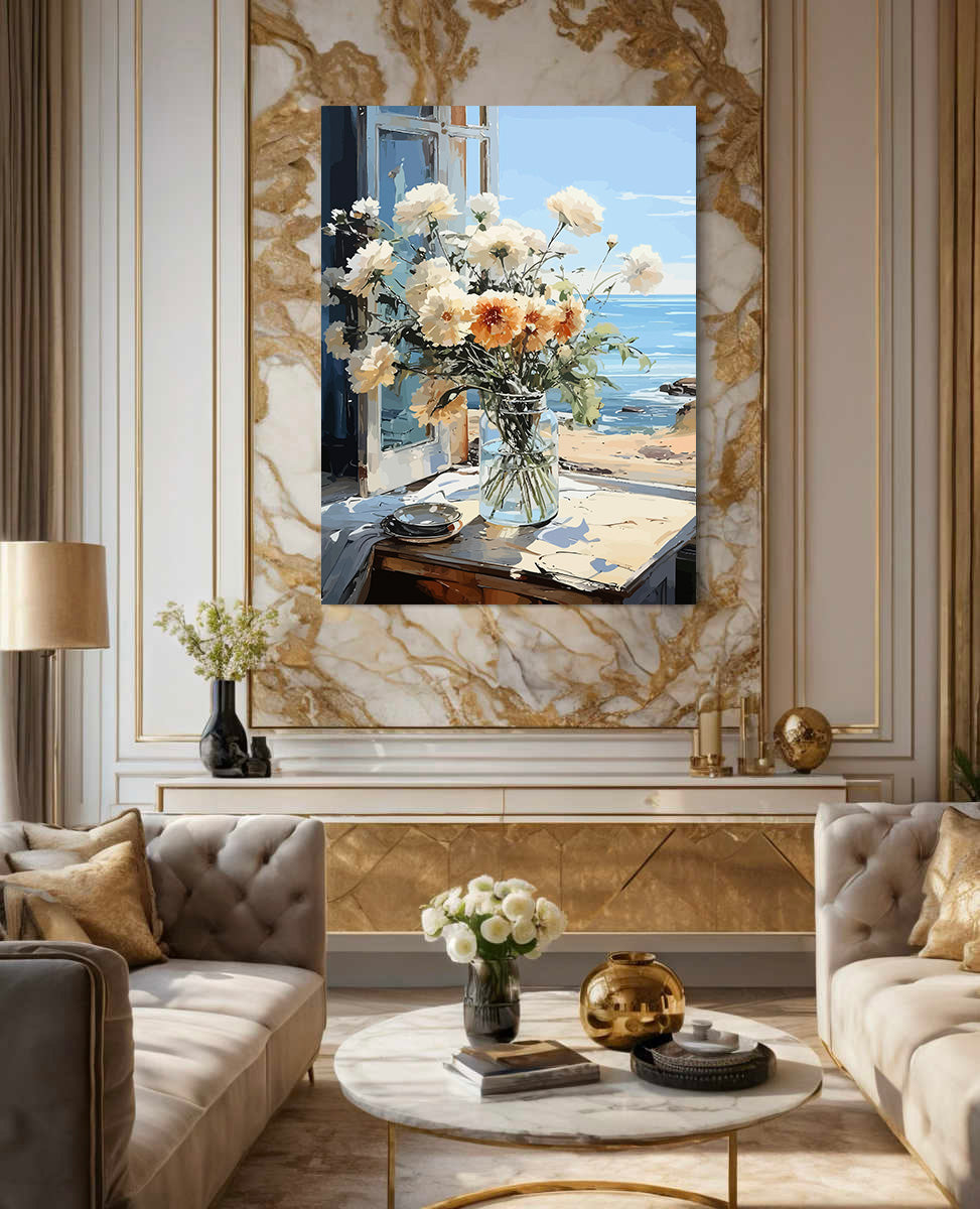 Pictura pe Numere Peisaj de Mare 6468