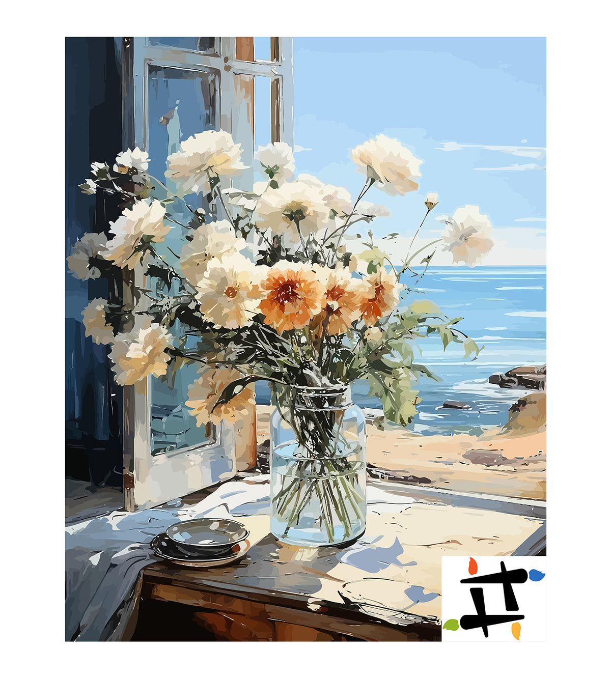 Pictura pe Numere Peisaj de Mare 6468