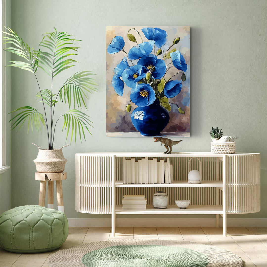 Pictura pe Numere – soapte de azur in amurg 6502