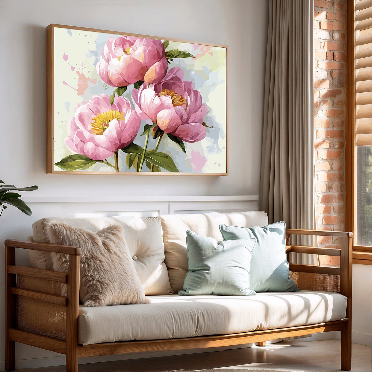 Pictura pe Numere – Triada Bujorilor 6541