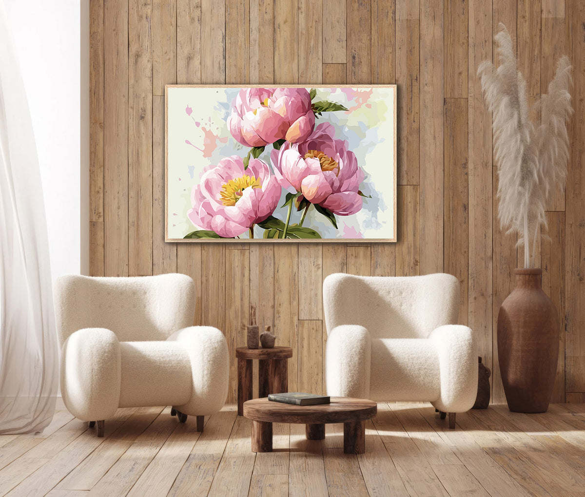 Pictura pe Numere – Triada Bujorilor 6541