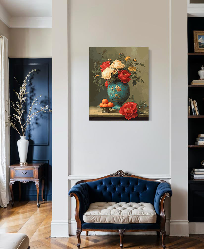 Pictura pe Numere – Ecou de matase in portelan 6603