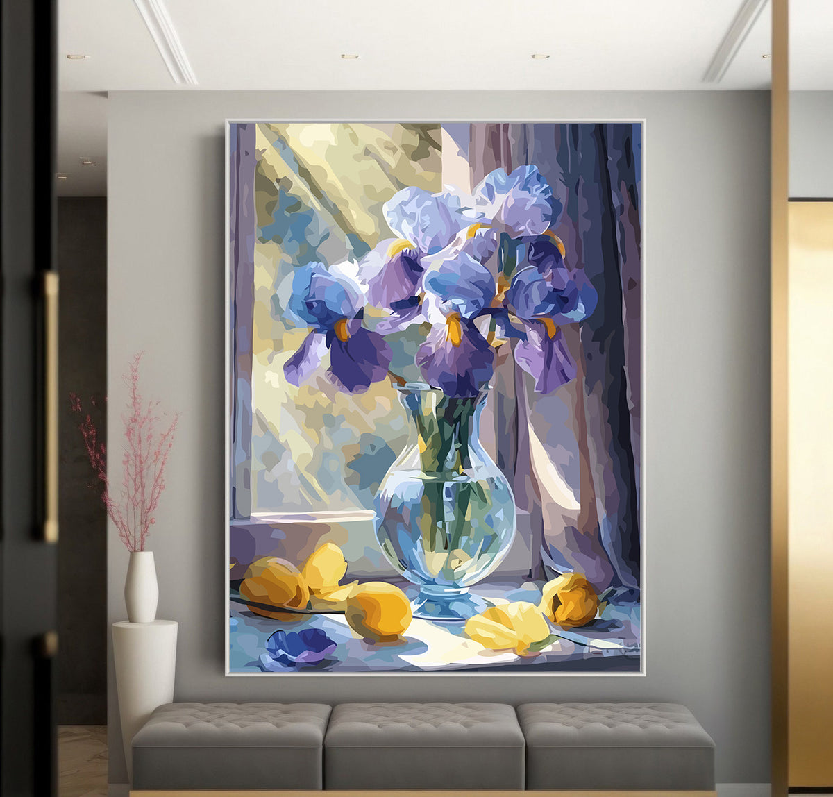 Pictura pe Numere – Ofranda soarelui in cristal 6653