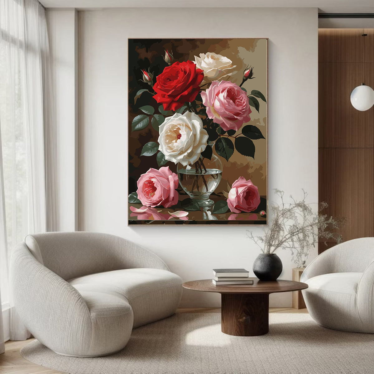 Pictura pe Numere – Petale in Timp 6673