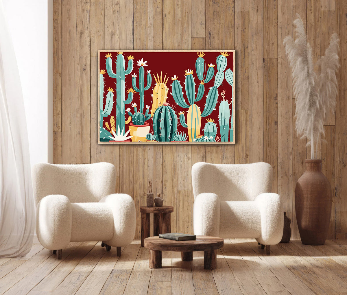 Pictura pe Numere – Oaza din amurg 6724
