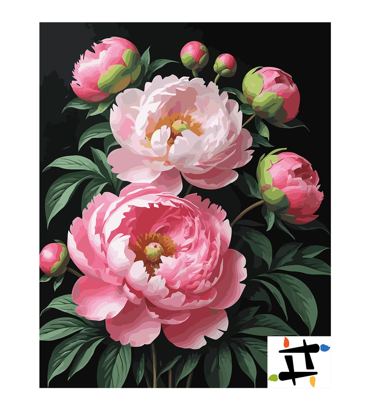 Pictura pe Numere – soapte de bujor 6730