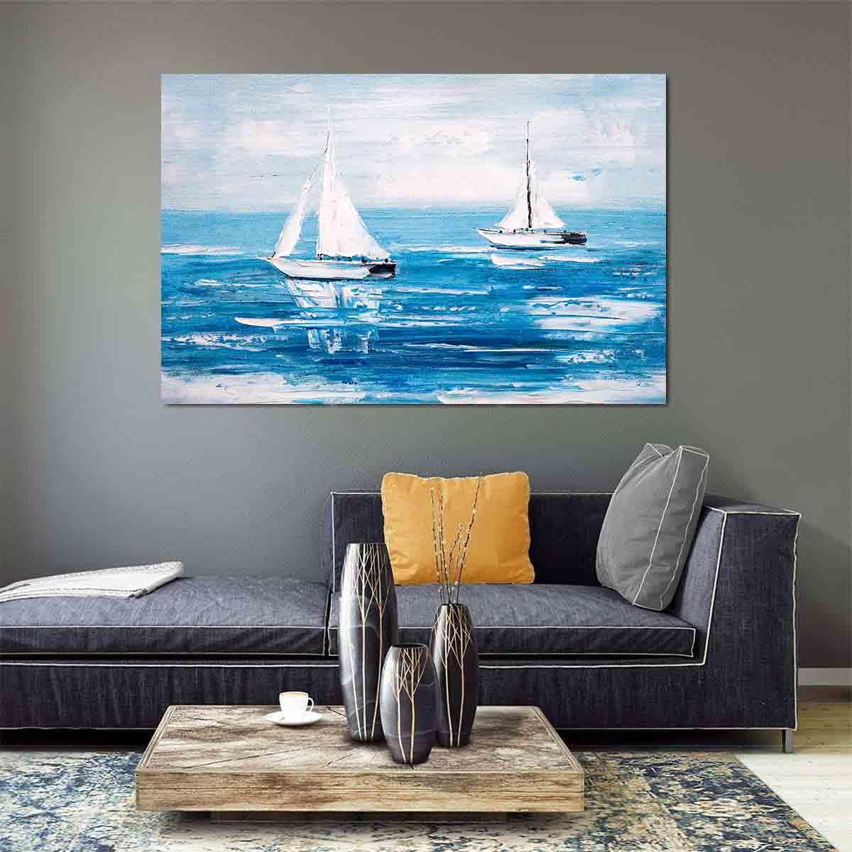 Tablou Canvas - Barca de navigatie