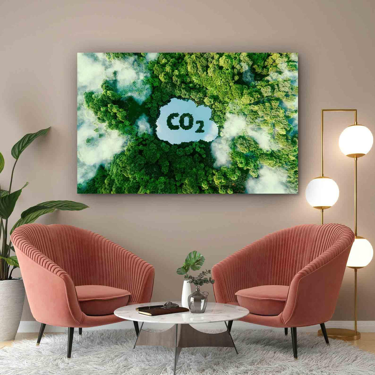 Canvas Painting - CO2