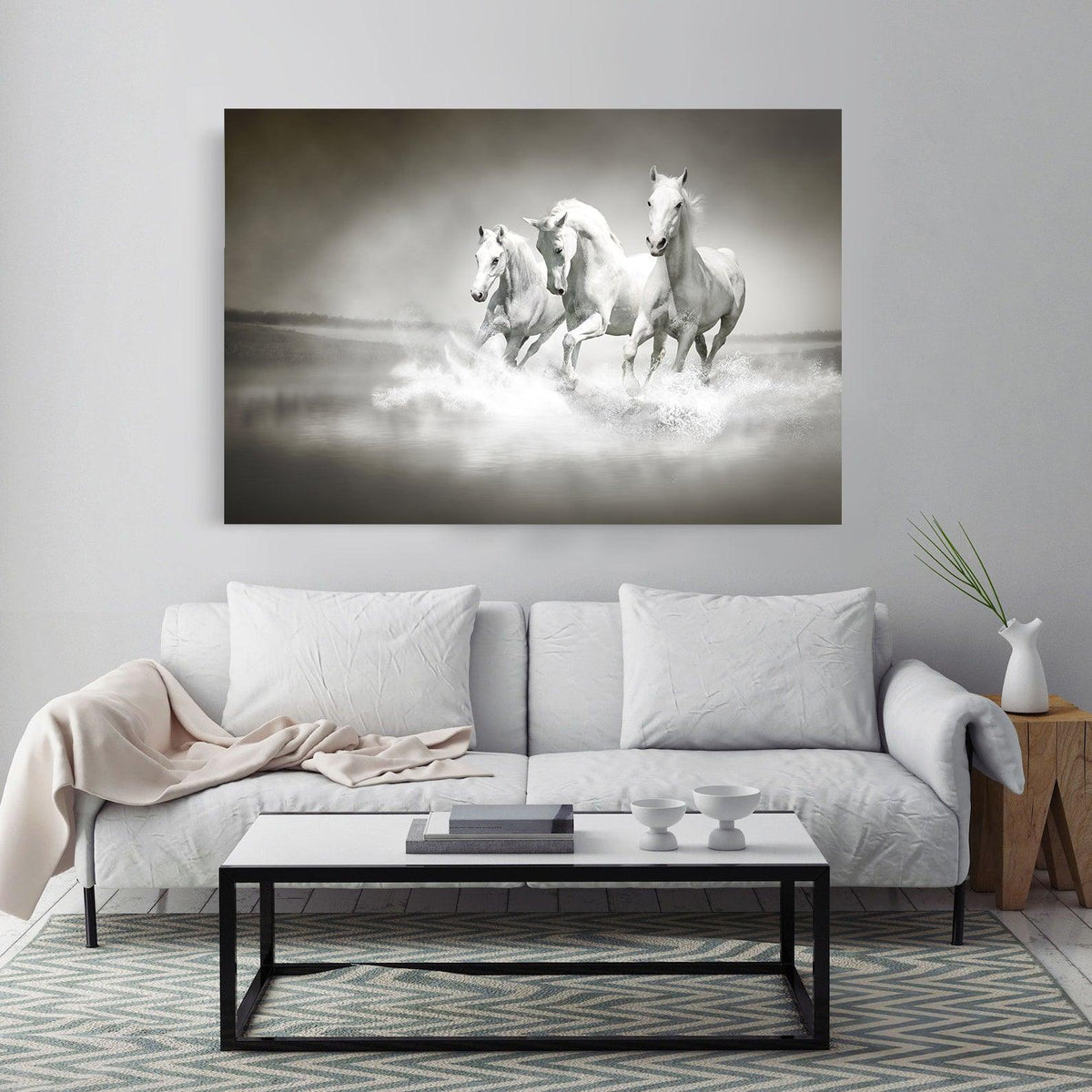 Tablou Canvas - Cai la galop