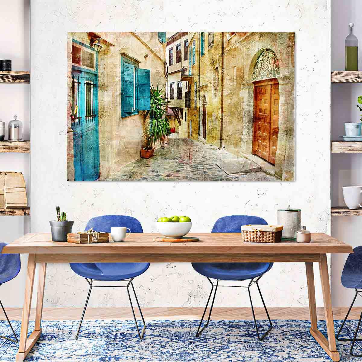 Canvas Painting - Old Street