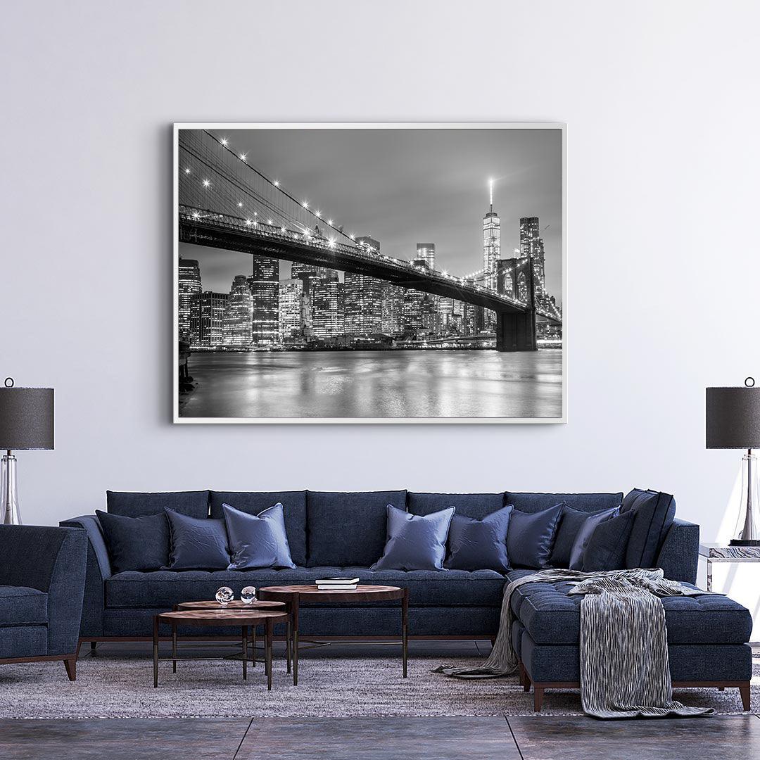 Canvas Painting - Brooklyn Bridge