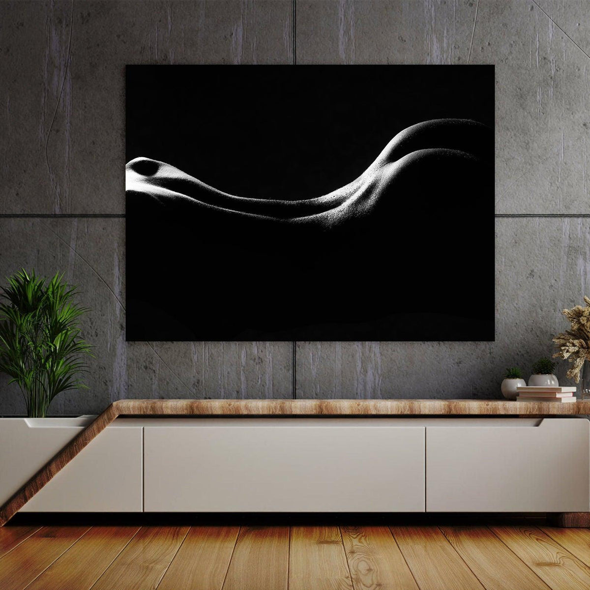 Canvas Painting - The Perfect Naked Body