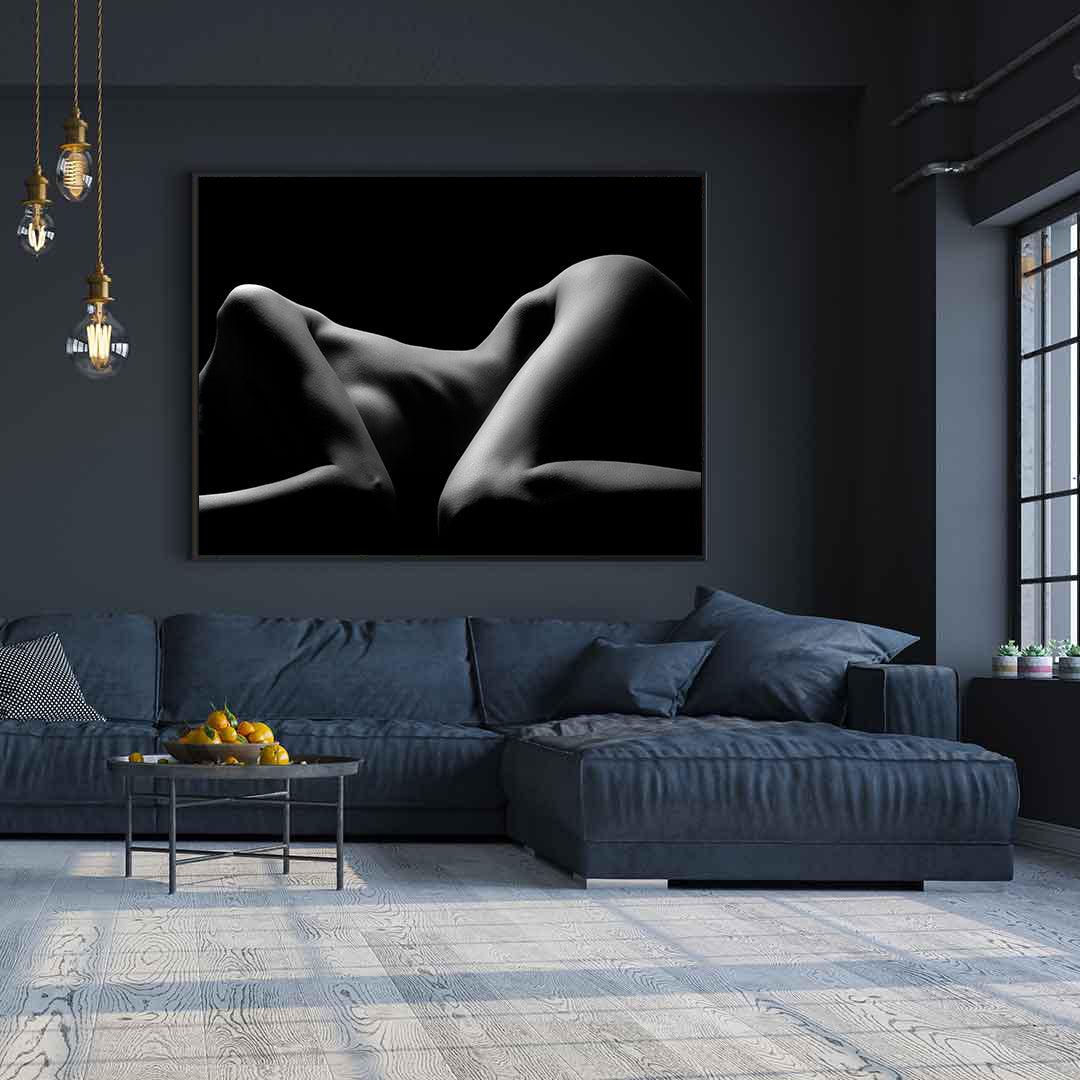 Canvas Painting - Naked Body
