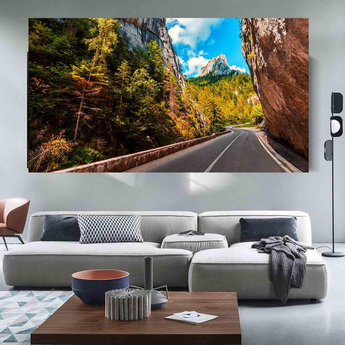Canvas Painting - Bicaz Gorges