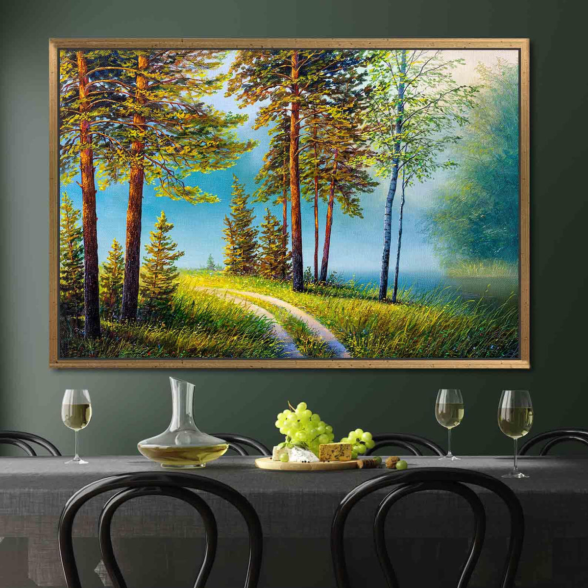 Tablou Canvas - Padure peisaj de vara