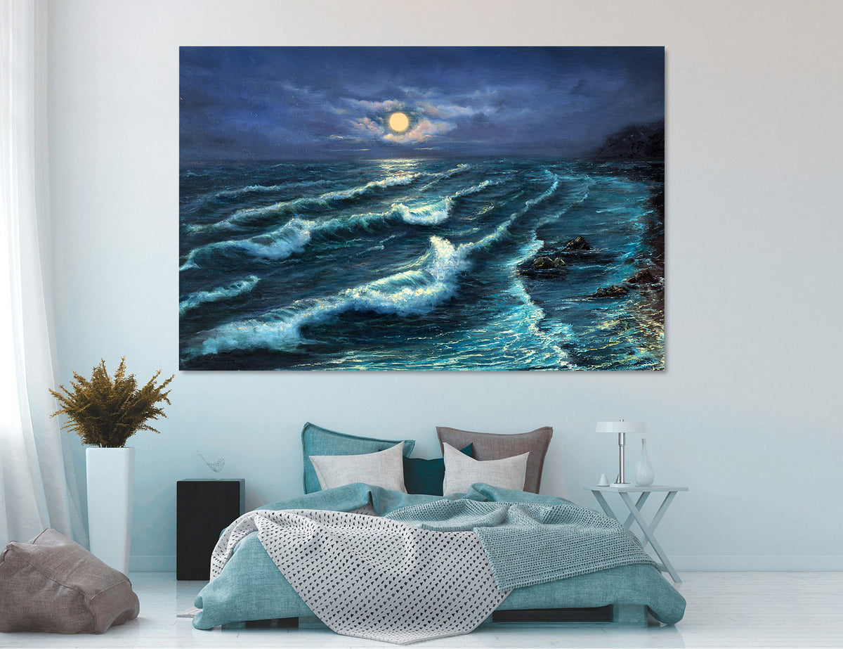 Tablou Canvas - Valurile Marii