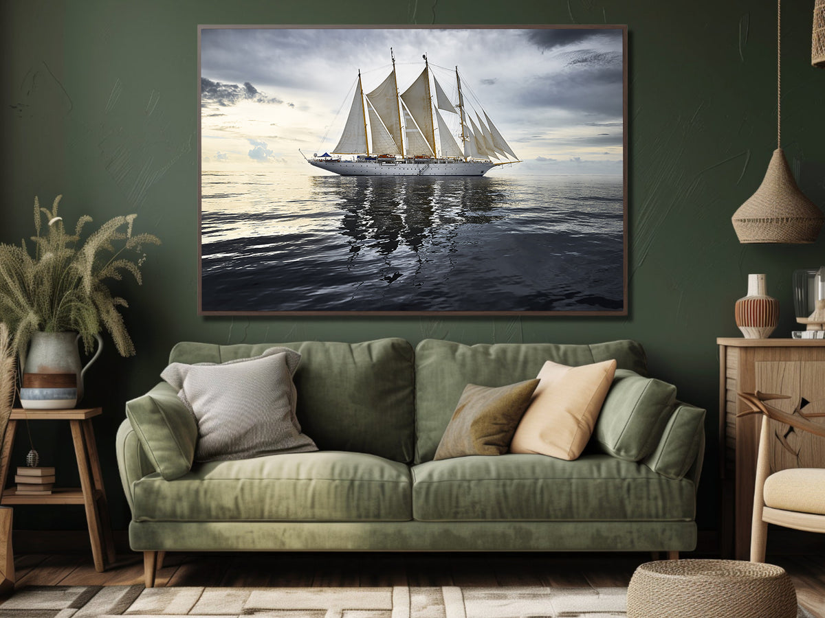 Canvas Painting - Sailboat