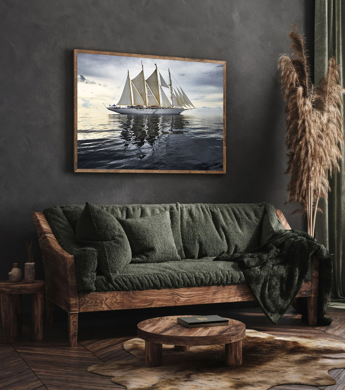 Canvas Painting - Sailboat