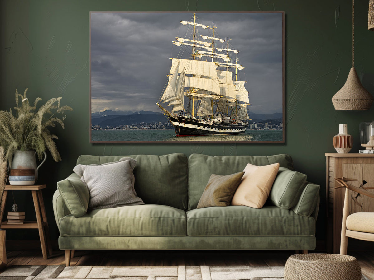 Canvas Painting - Sailboat
